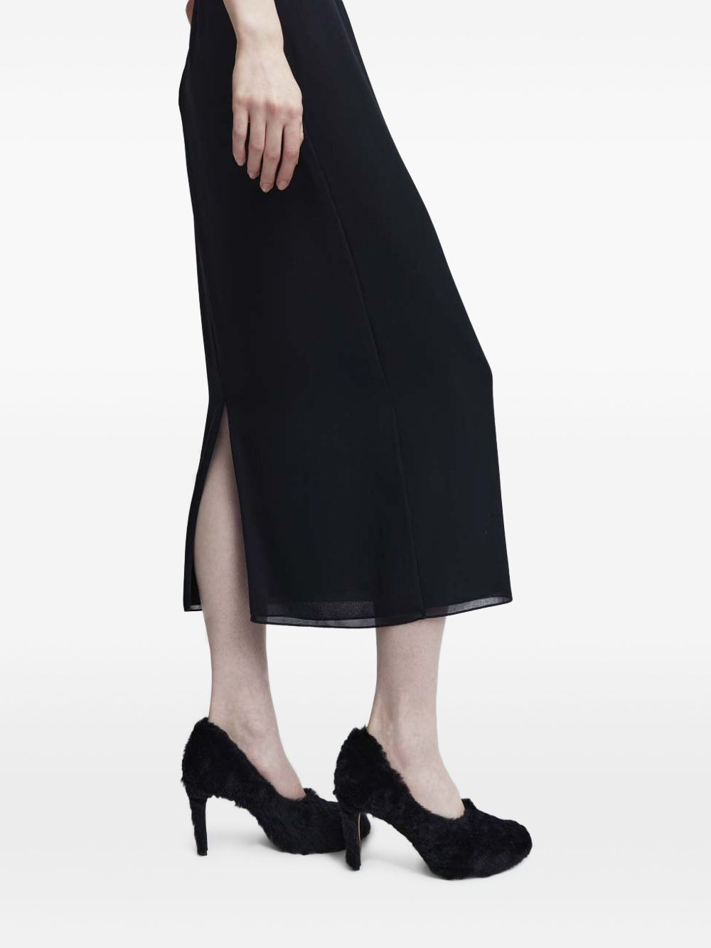 cut-out detailing dress - 7