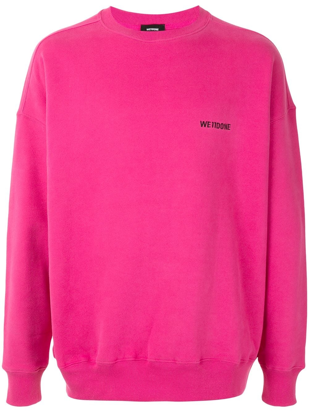 embroidered logo sweatshirt - 1