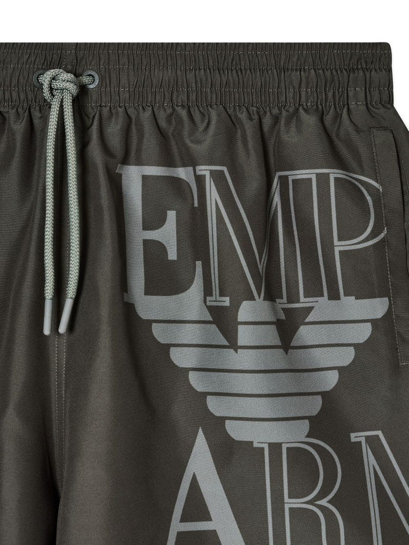 EMPORIO ARMANI logo boxer beachwear outlook