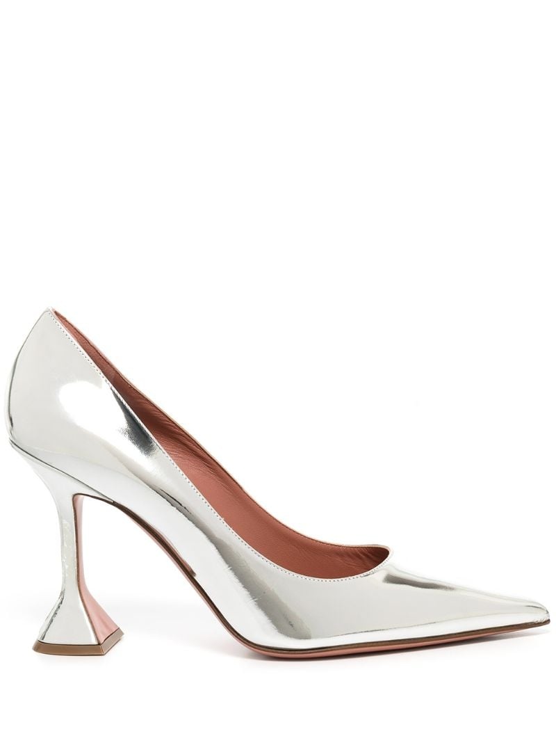 Amina 96mm metallic pumps - 1