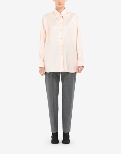 MM6 Maison Margiela Crushed satin shirt outlook