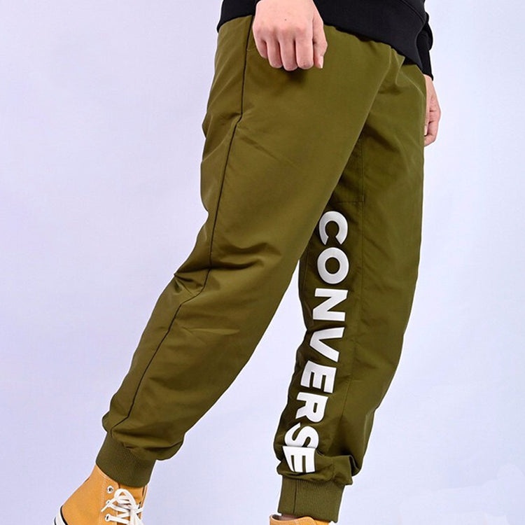 Converse Wordmark Jogger 'Olive Green' 10020008-A02 - 3