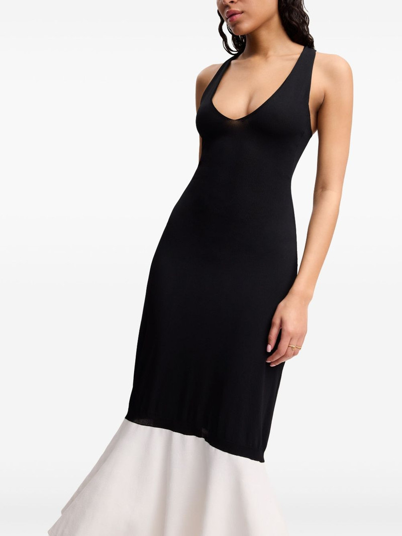 ruffled-trim dress 5