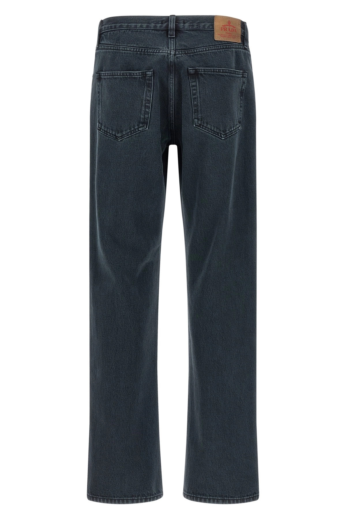'over-dyed' cotton jeans - 3
