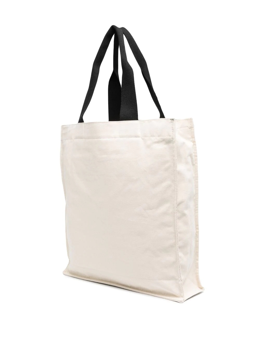 logo-print cotton tote bag - 4