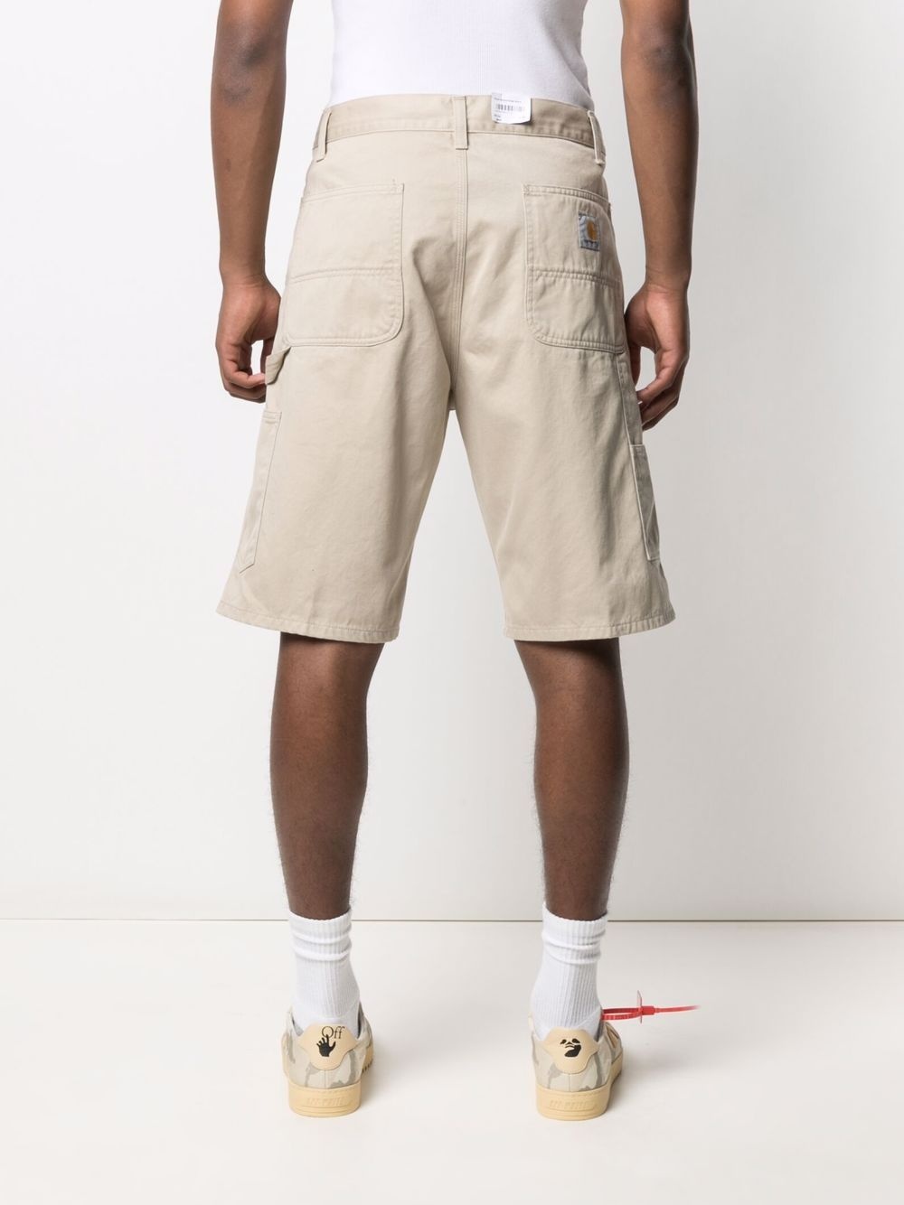 logo-patch Bermuda shorts - 4