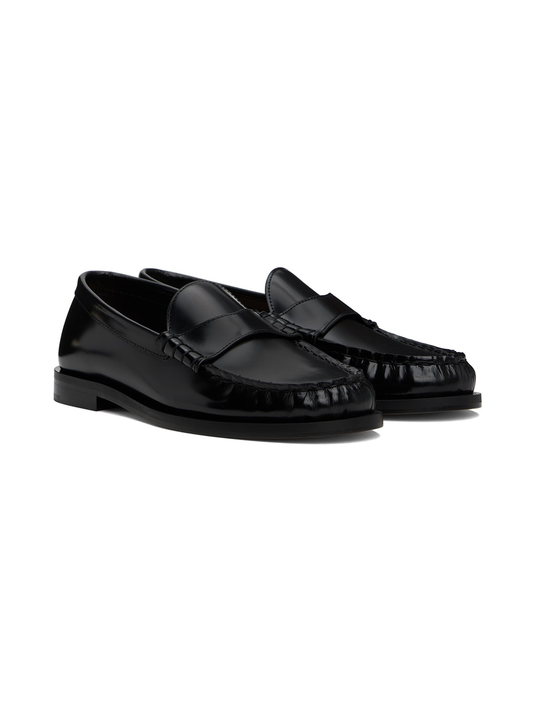 Black Luca Loafers - 4