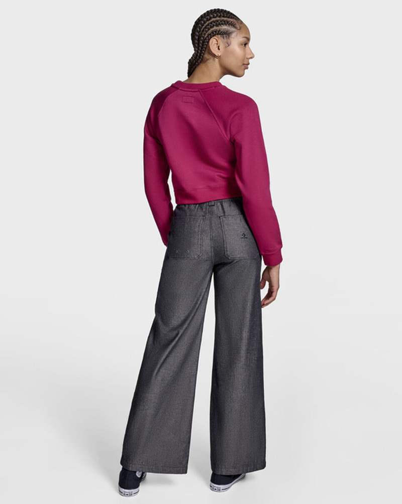 Star Chevron Cropped Crew Neck 5