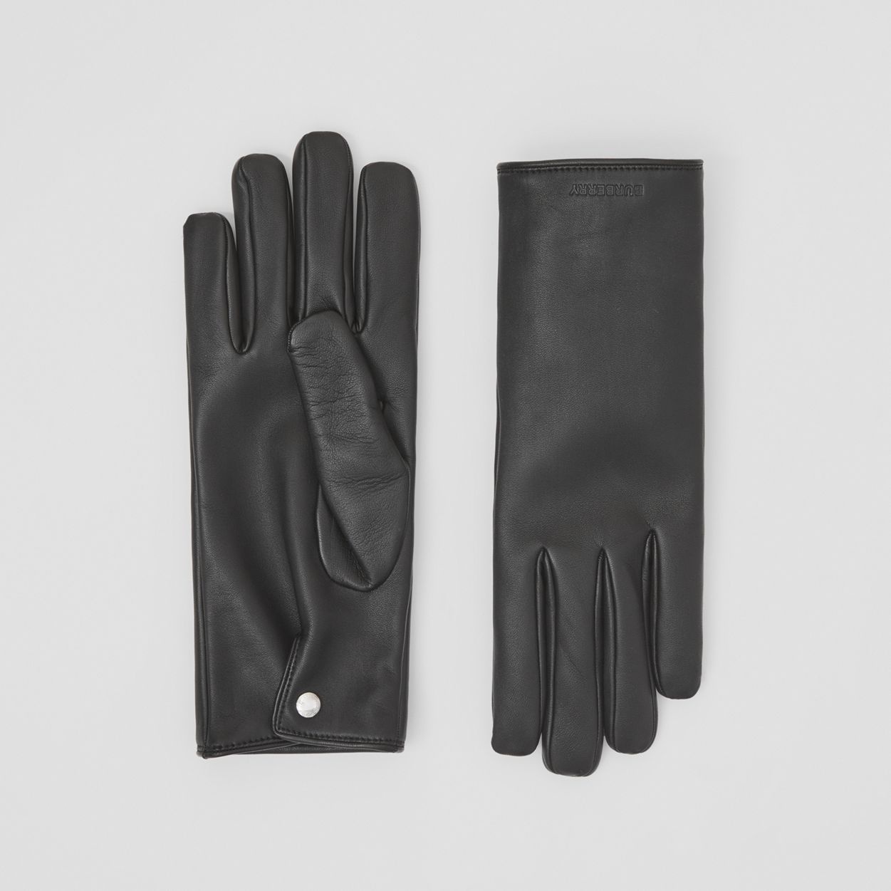 Cashmere-lined Lambskin Gloves - 1