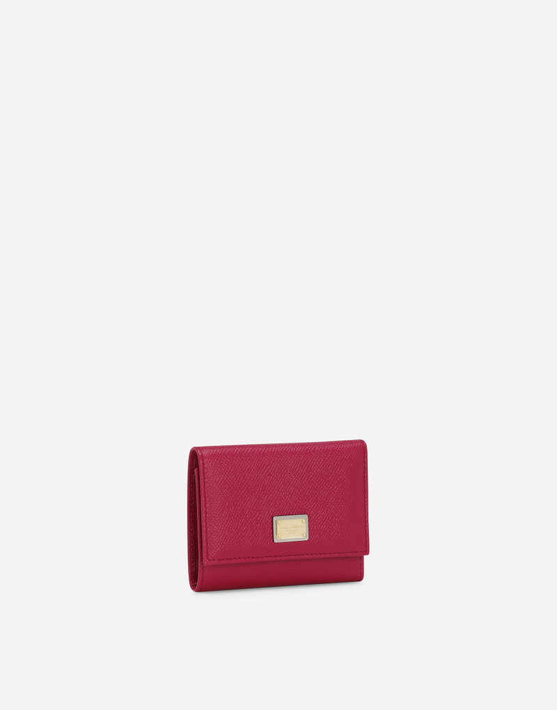 Dolce & Gabbana Dauphine calfskin French-flap wallet outlook