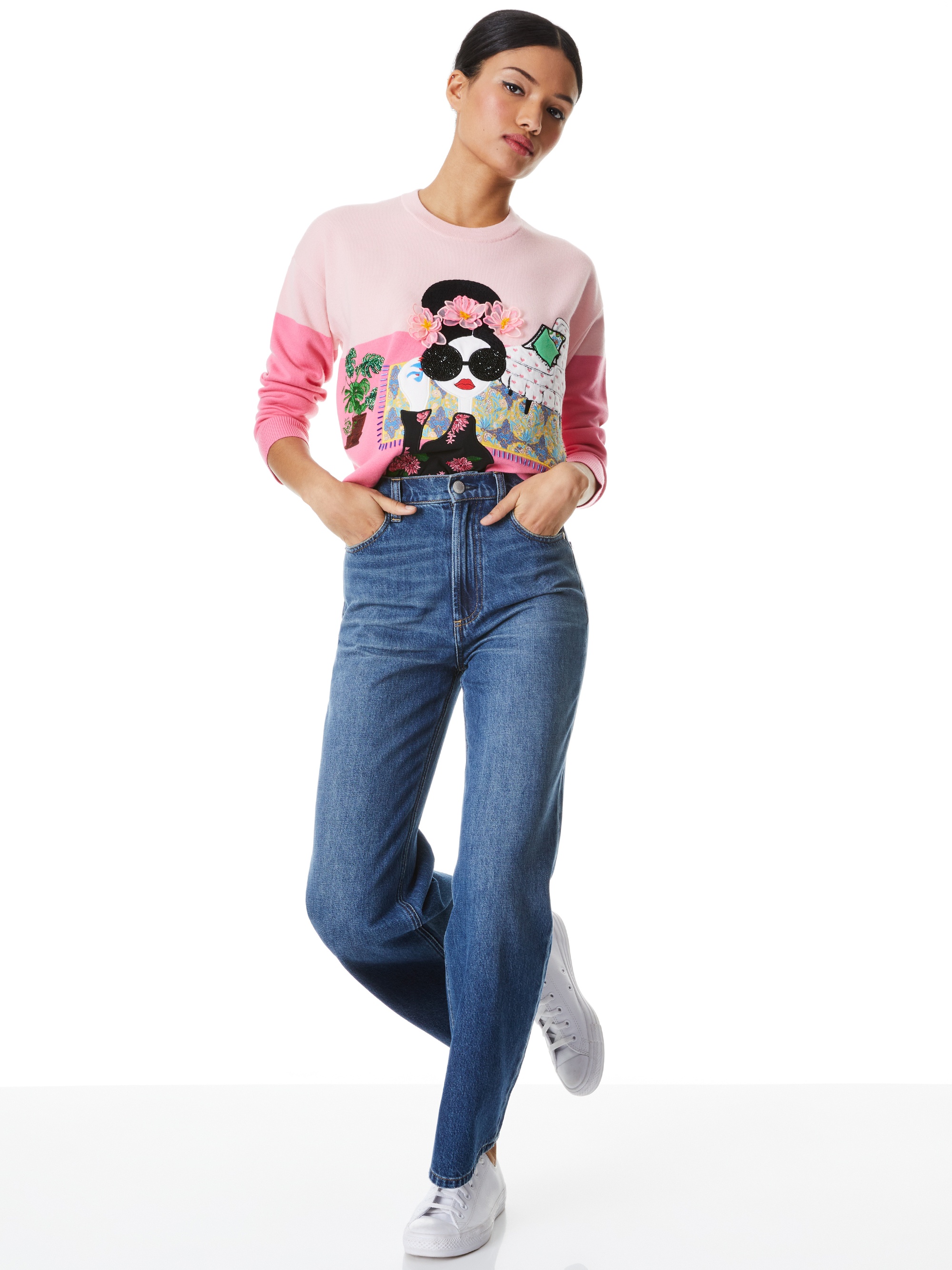 GLEESON STACE FACE PULLOVER - 6