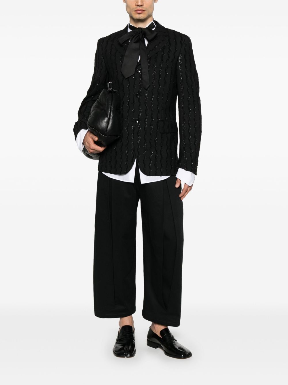 fringe-detail blazer - 2