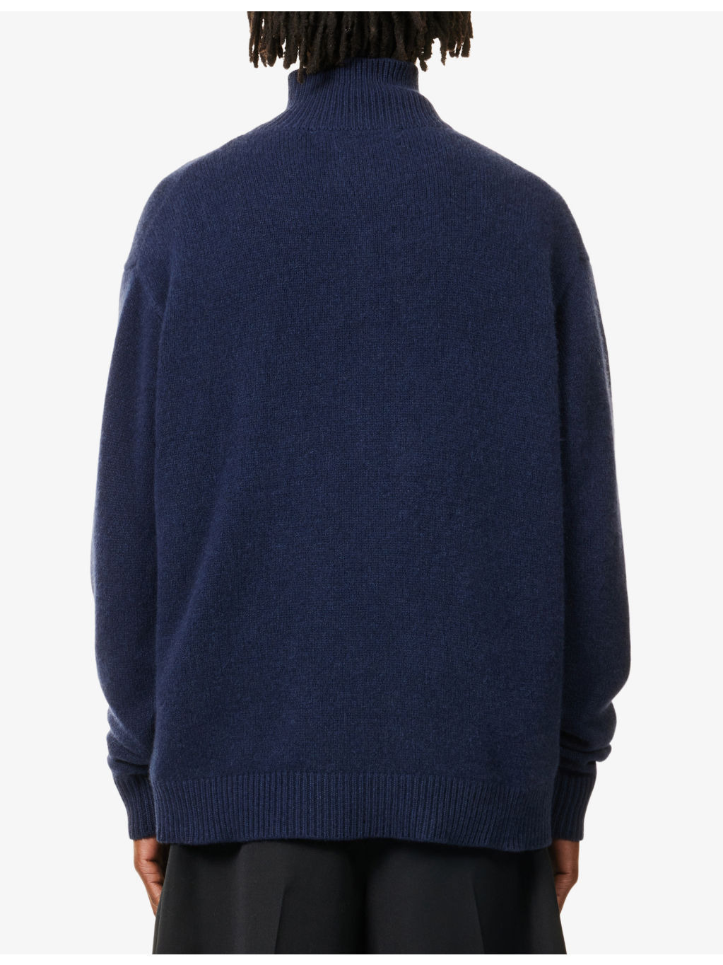 Relaxed-Fit High-Neck Cashmere Jumper - 4