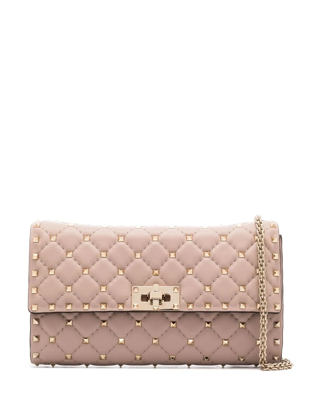 Rockstud-embellished shoulder bag - 1