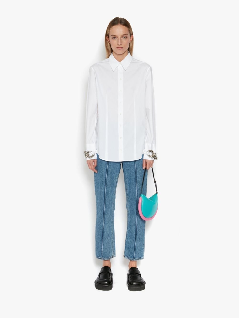 SILVER CHAIN LINK SHIRT - 2