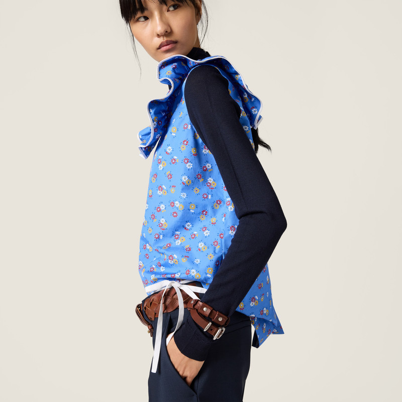 Miu Miu Leather bracelet with buckle outlook