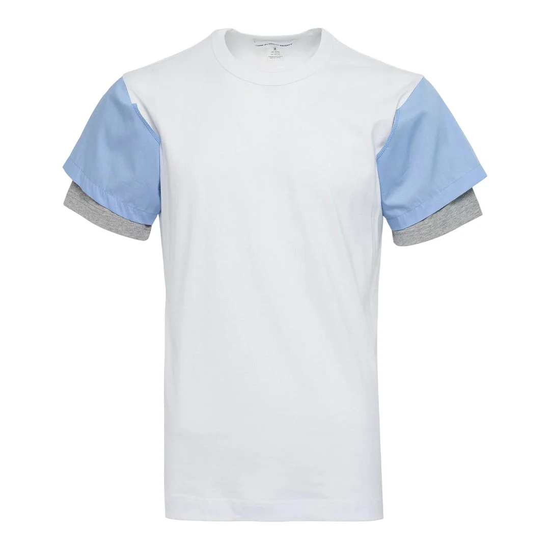 Cotton Plain Jersey Multi-Sleeve Polo Shirt - 1