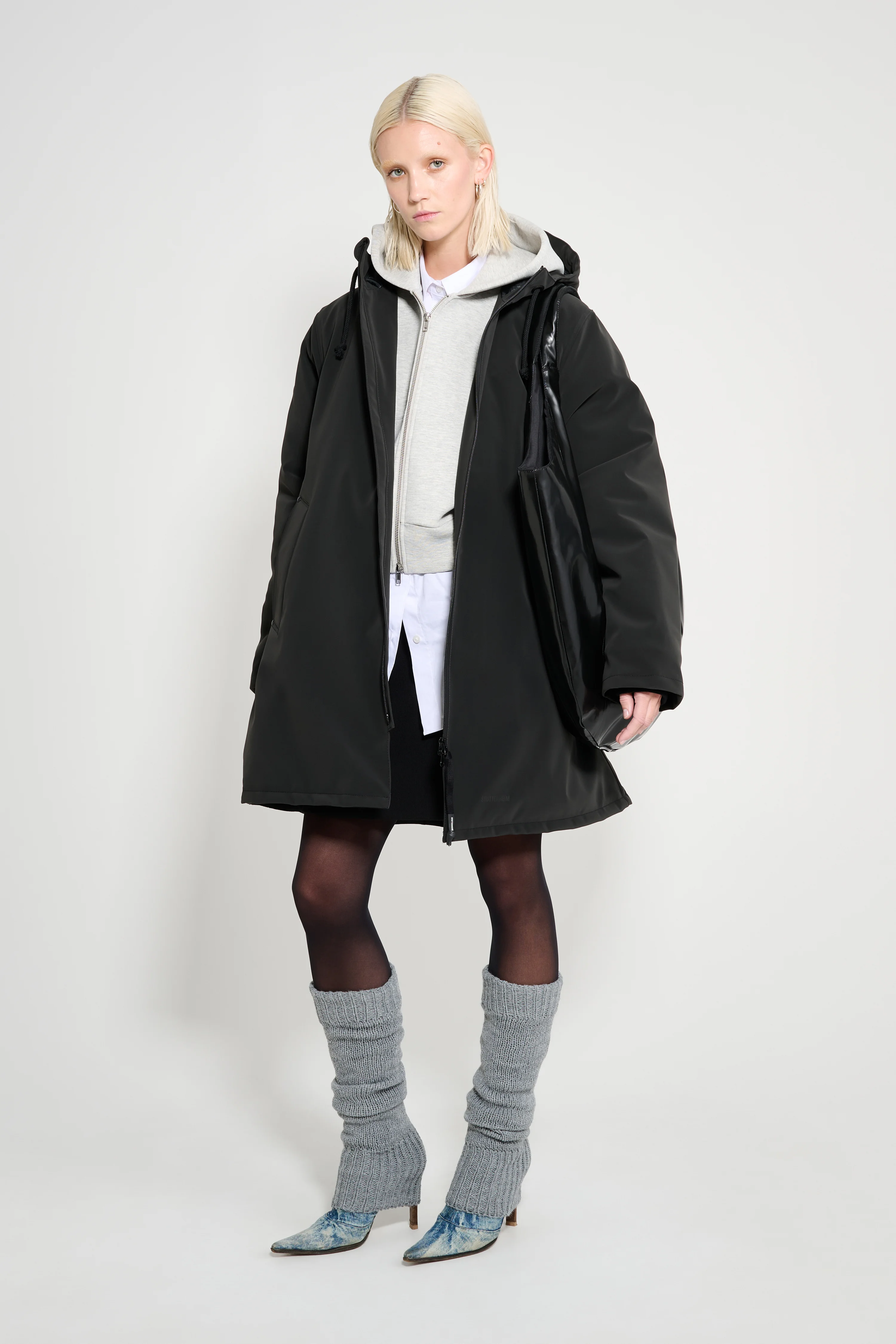 Mosebacke Matte Winter Coat Black - 1