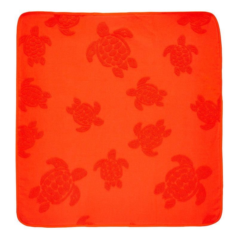 Vilebrequin Baby Beach Towel Turtle Jacquard Solid outlook