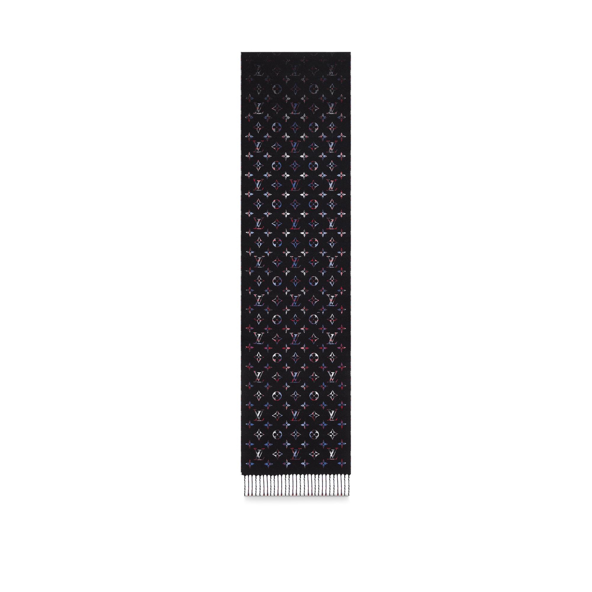 Monogram Gradient Tartan City Scarf 4