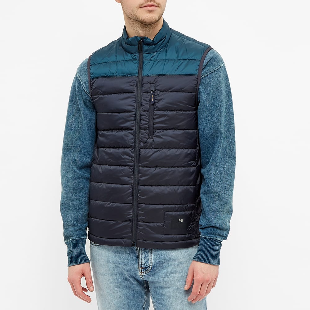 Paul Smith Contrast Yolk Lightweight Down Gilet - 6