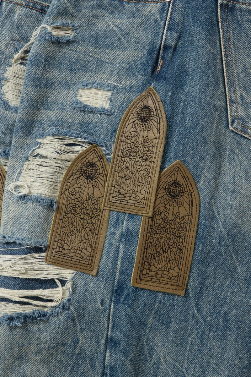 WHO DECIDES WAR SIDE PATCH RELAXATION DENIM outlook