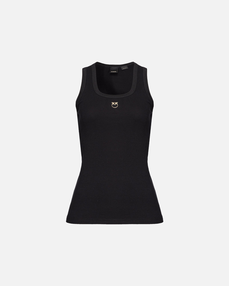 TANK TOP WITH LOVE BIRD EMBROIDERY 1