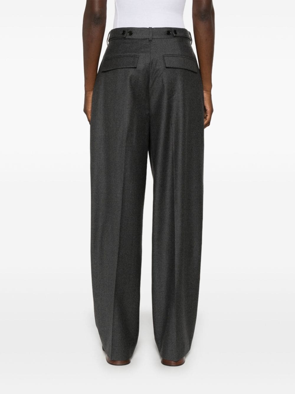 wide-leg trousers - 4