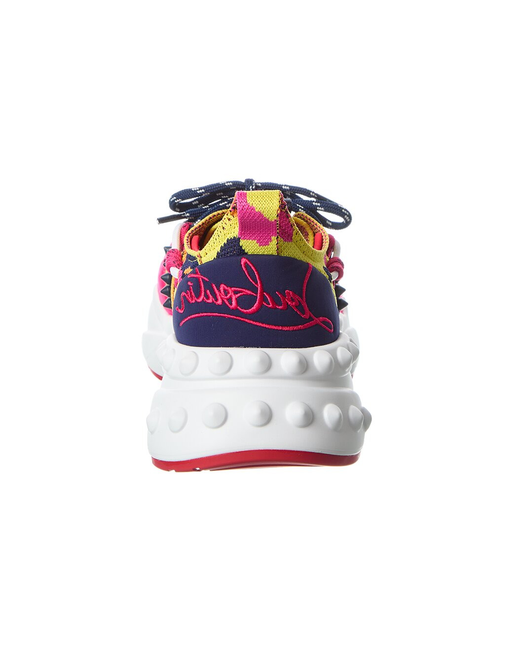 Christian Louboutin Trailrun Knit & Suede Sneaker - 3