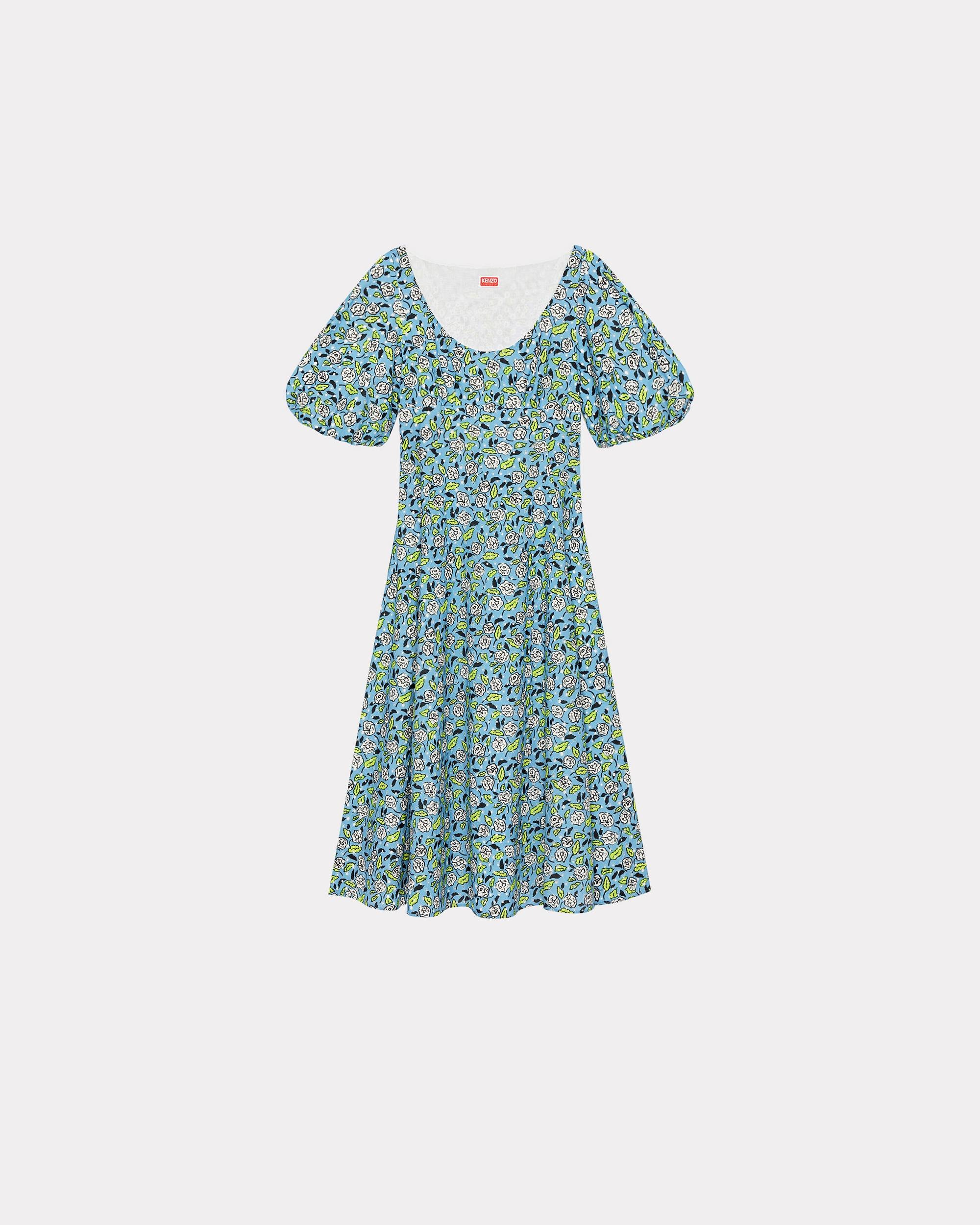 Broderie anglaise midi dress - 1