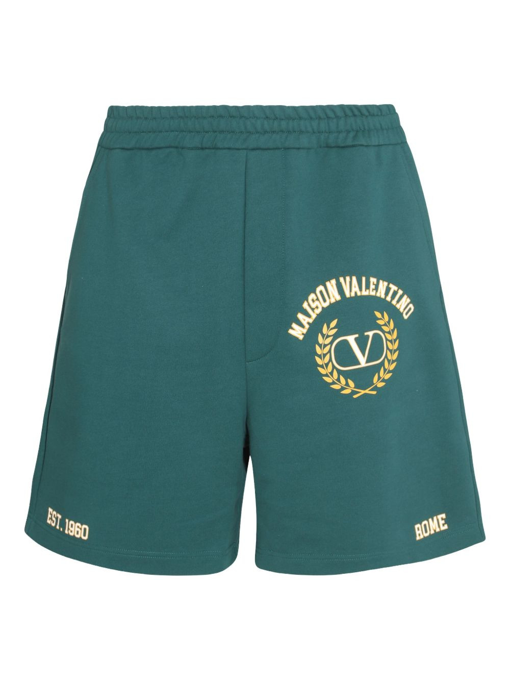 VLogo Signature cotton shorts - 1