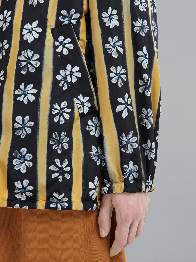 DAISY LANE PRINT NYLON PARKA 5