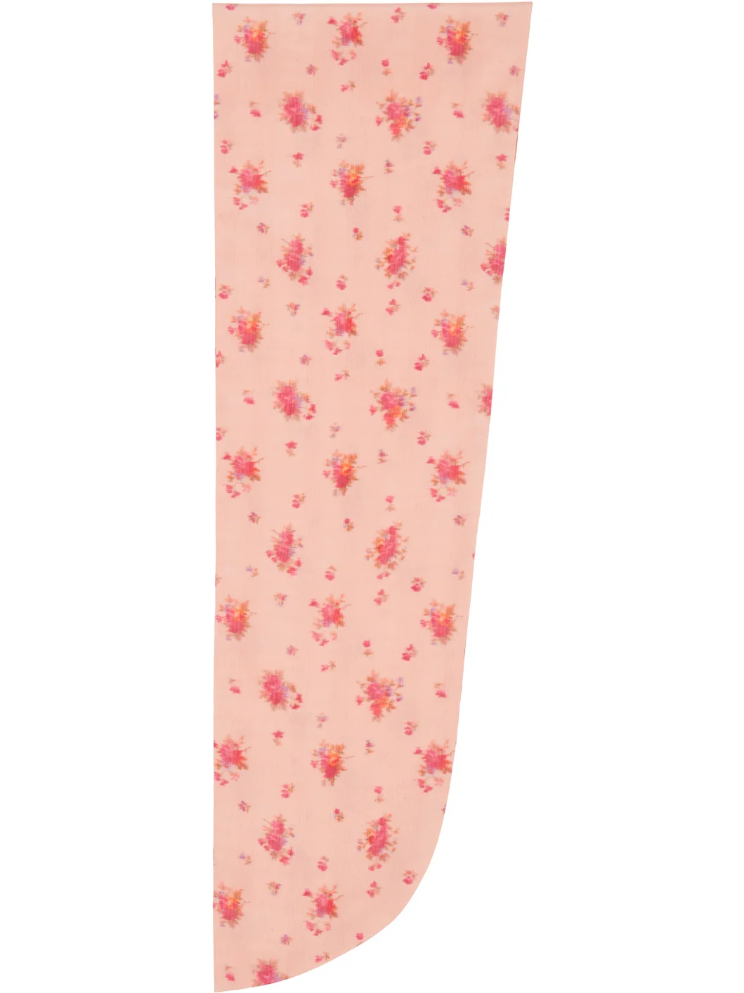 Pink Print Wrap Scarf - 1