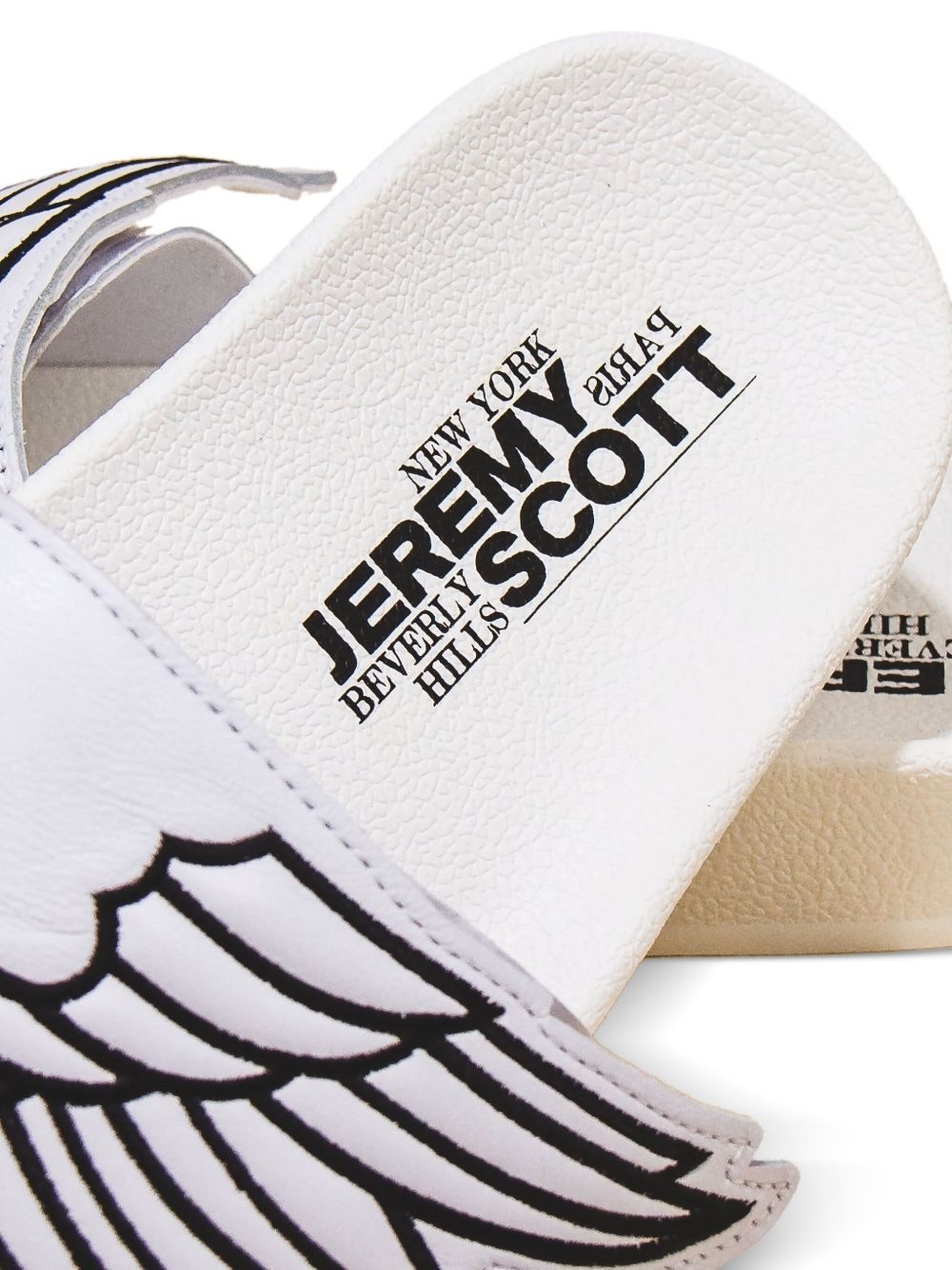 Adilette "Jeremy Scott Wings White" slides - 5