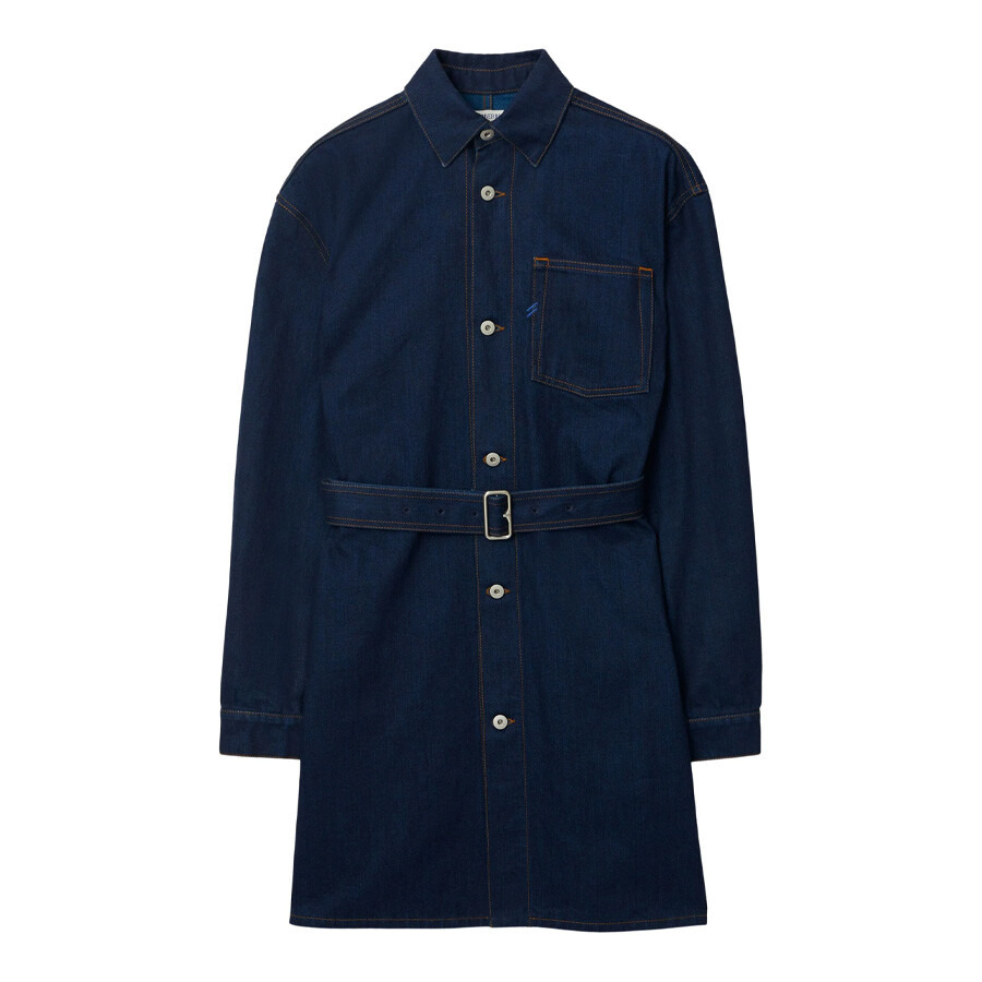 Burberry Japanese Belted Denim Shirtdress - 5