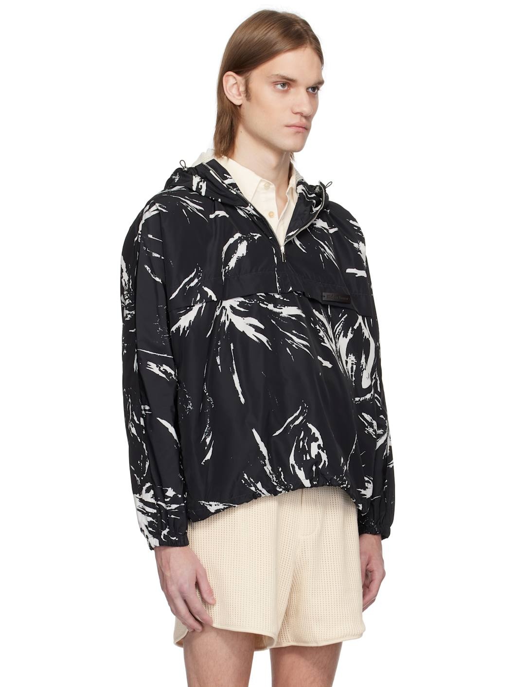 Black Bloom Anorak - 2