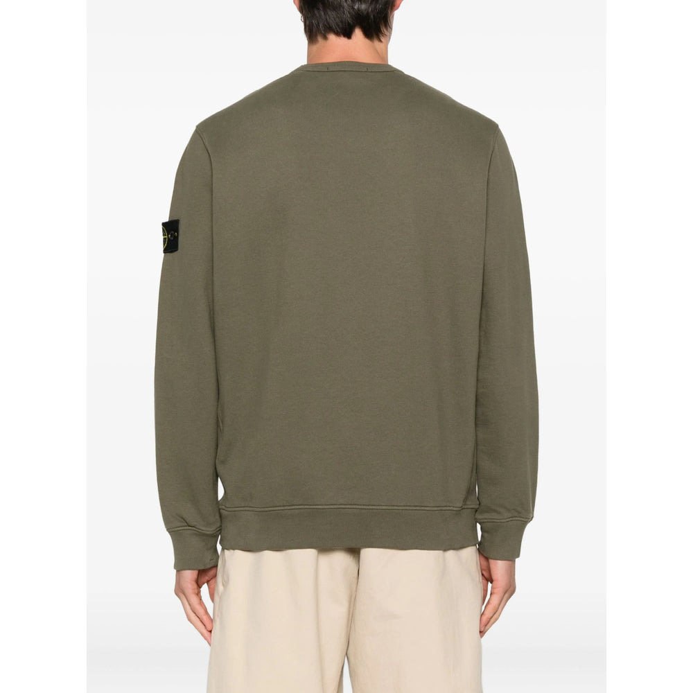 Stone Island Green Sweaters & Knitwear - Sweatshirts Men - 3