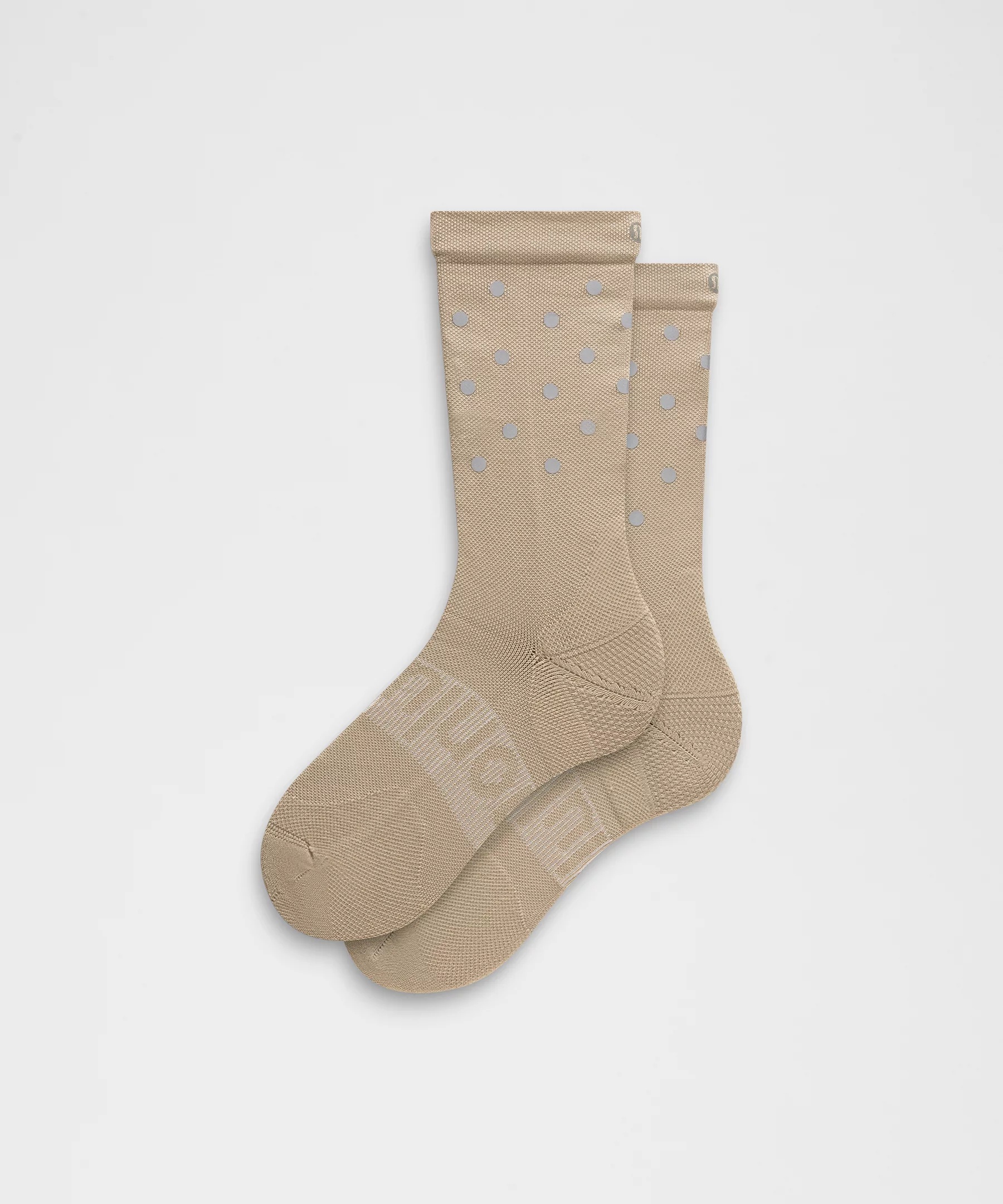 Women's Power Stride Crew Socks *Dot Reflective - 1
