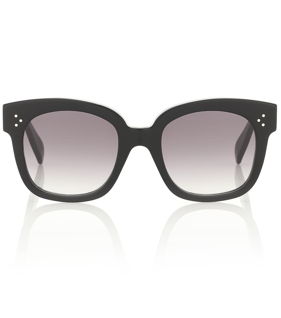 D-frame acetate sunglasses - 1