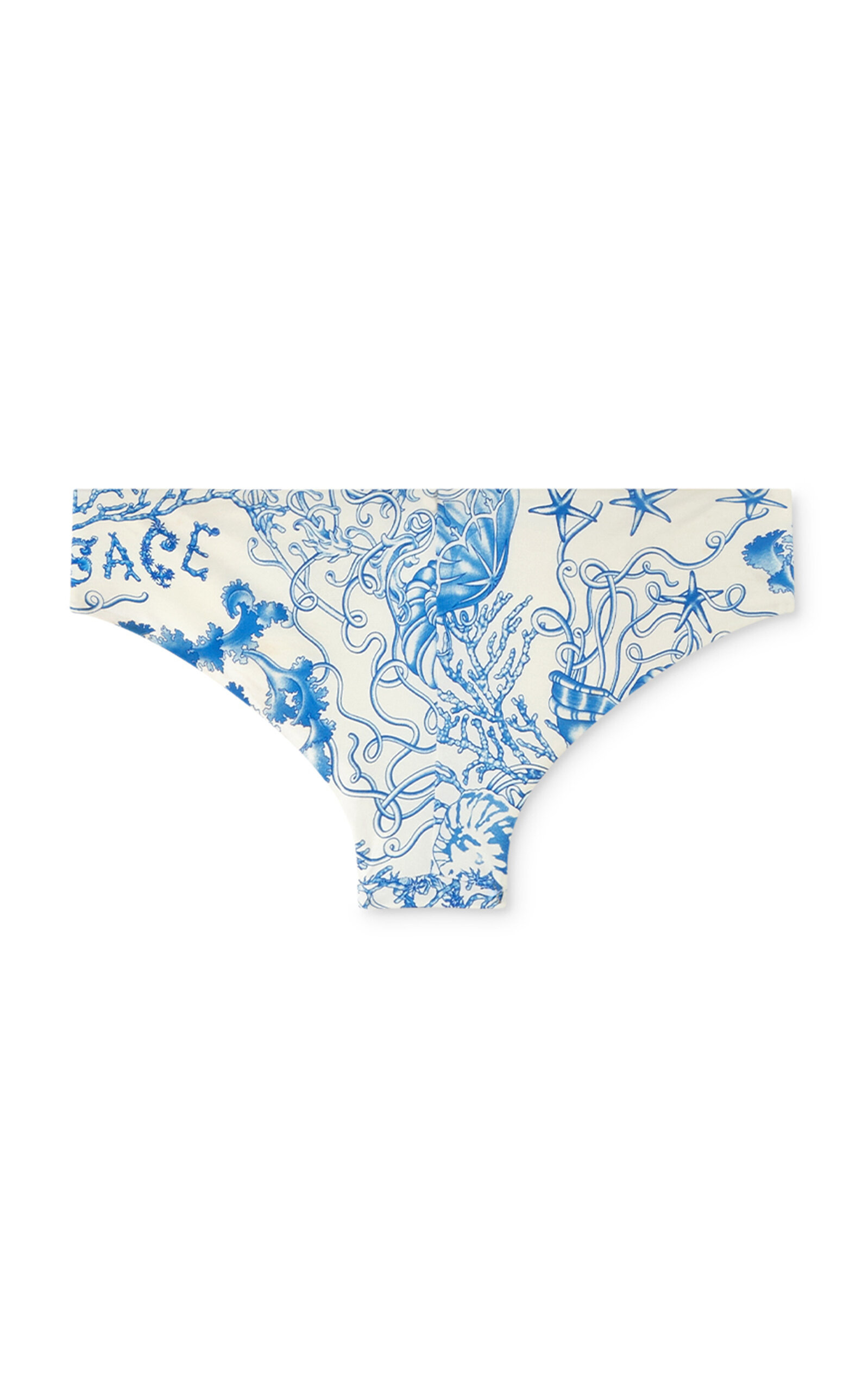 La Vacanza Barocco-Printed Bikini Bottom blue - 2