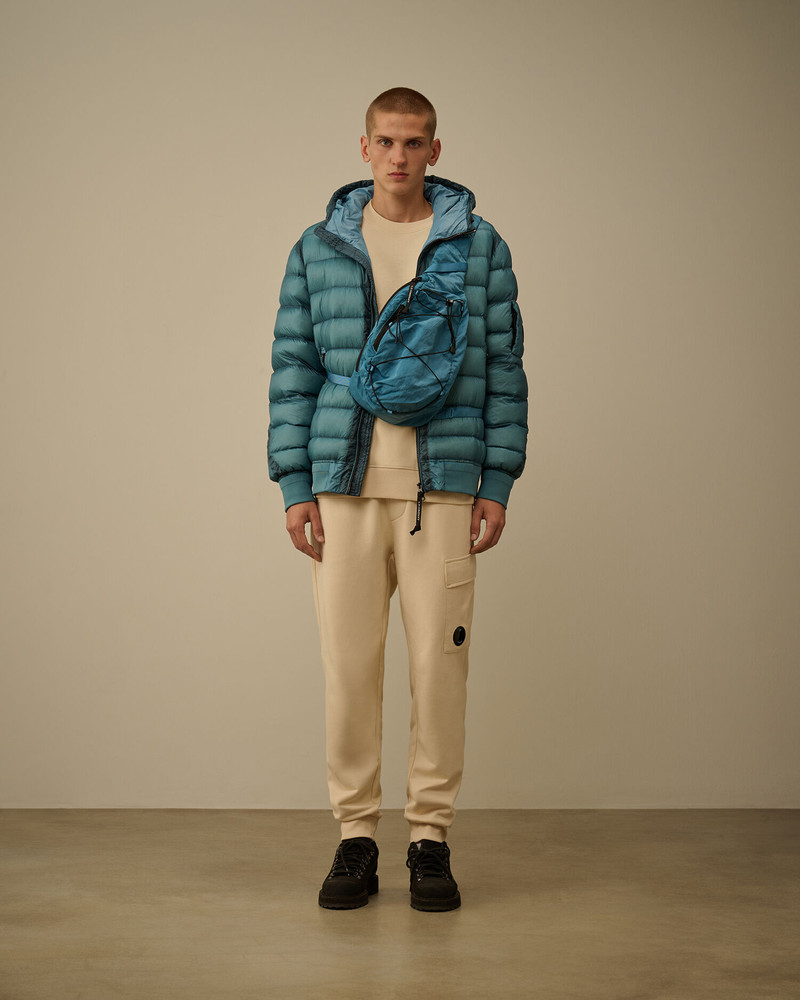 C.P. Company Diagonal Raised Fleece Crewneck Lens Sweatshirt outlook