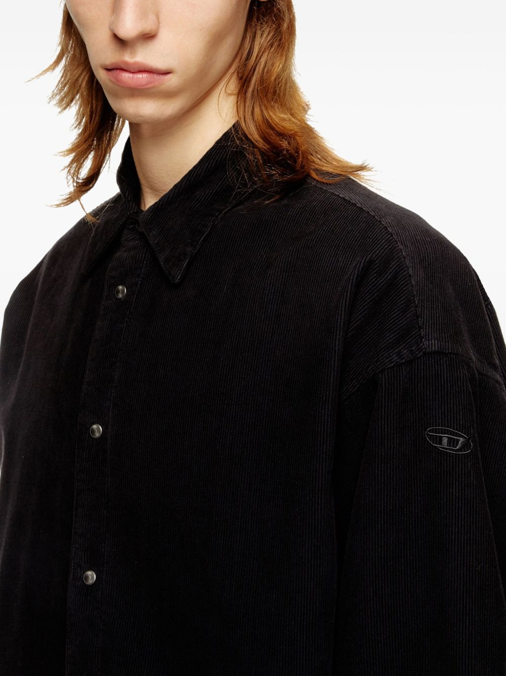 corduroy long-sleeve shirt - 5
