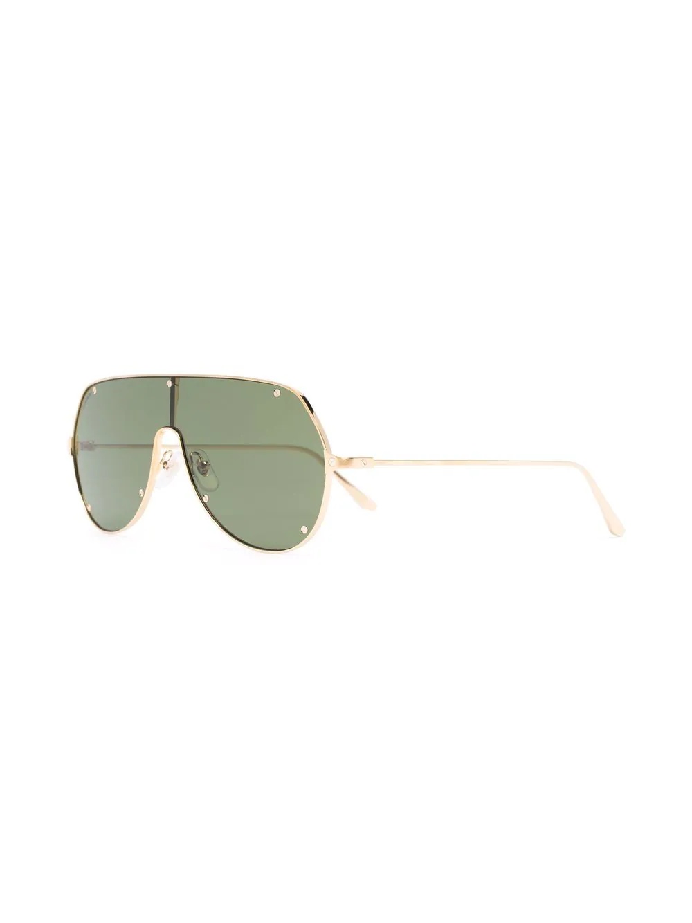 shield-frame sunglasses - 2