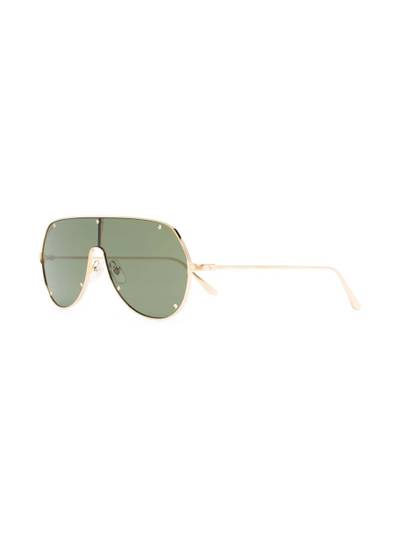 Cartier shield-frame sunglasses outlook