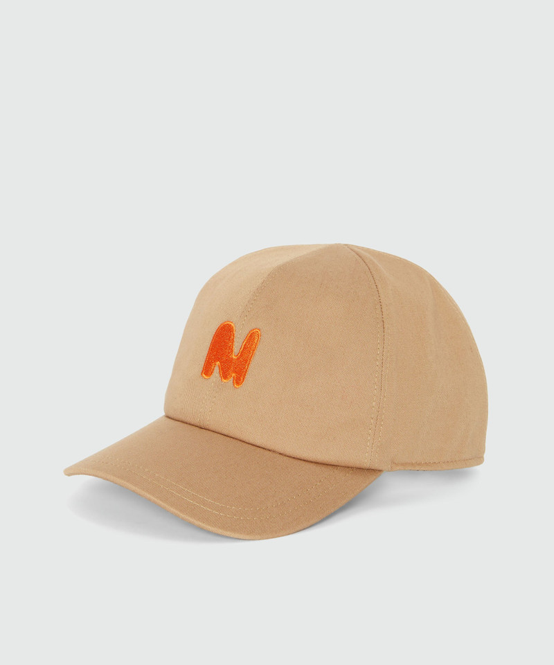 Beige baseball cap with "TheMwave" embroidery 1