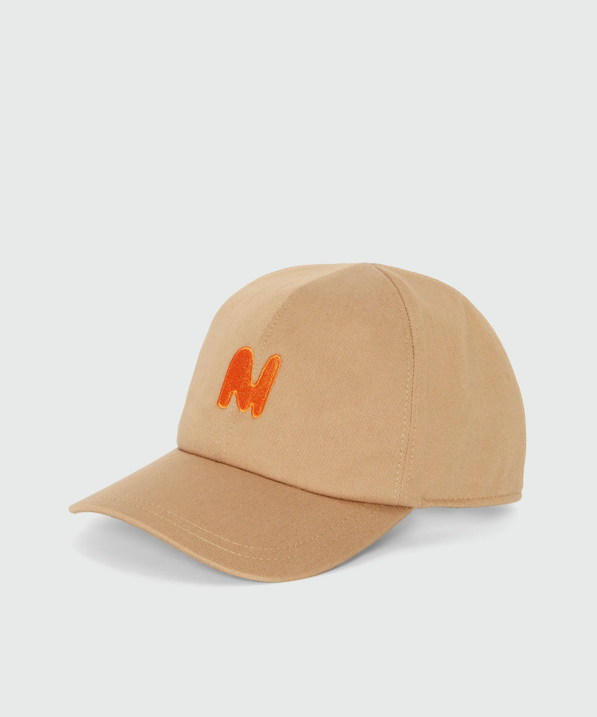 Beige baseball cap with "TheMwave" embroidery - 1