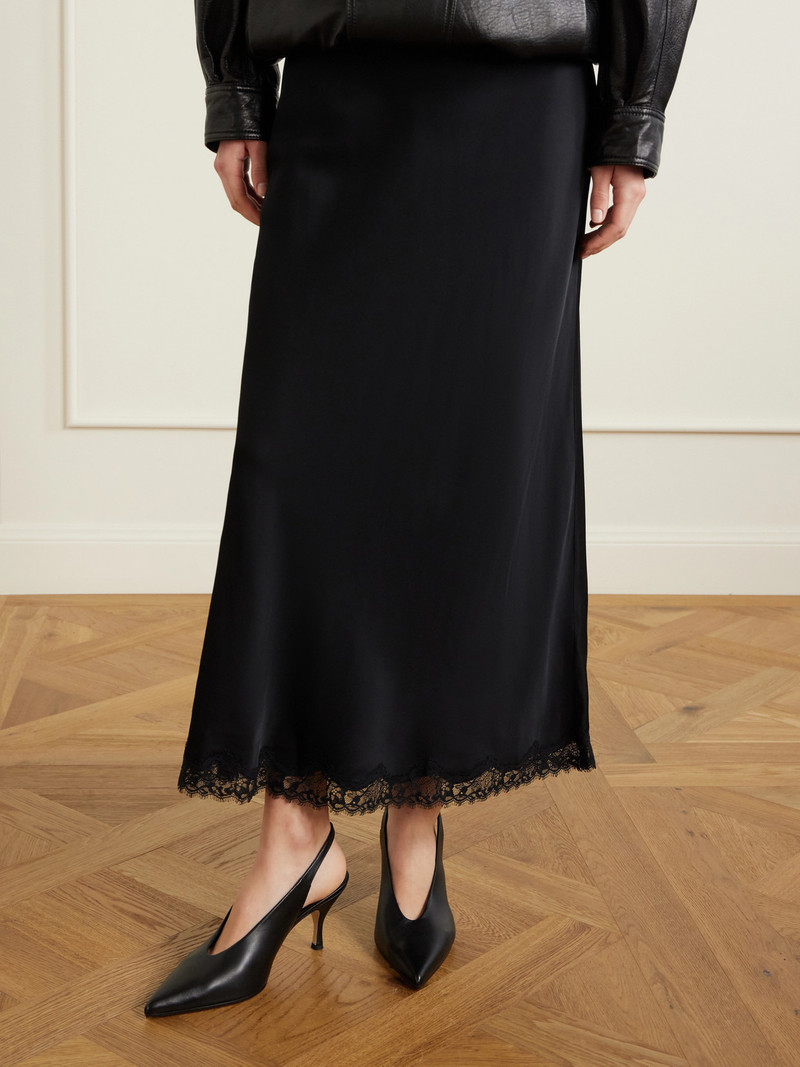 Aeyde Carla Leather Slingback Pumps outlook