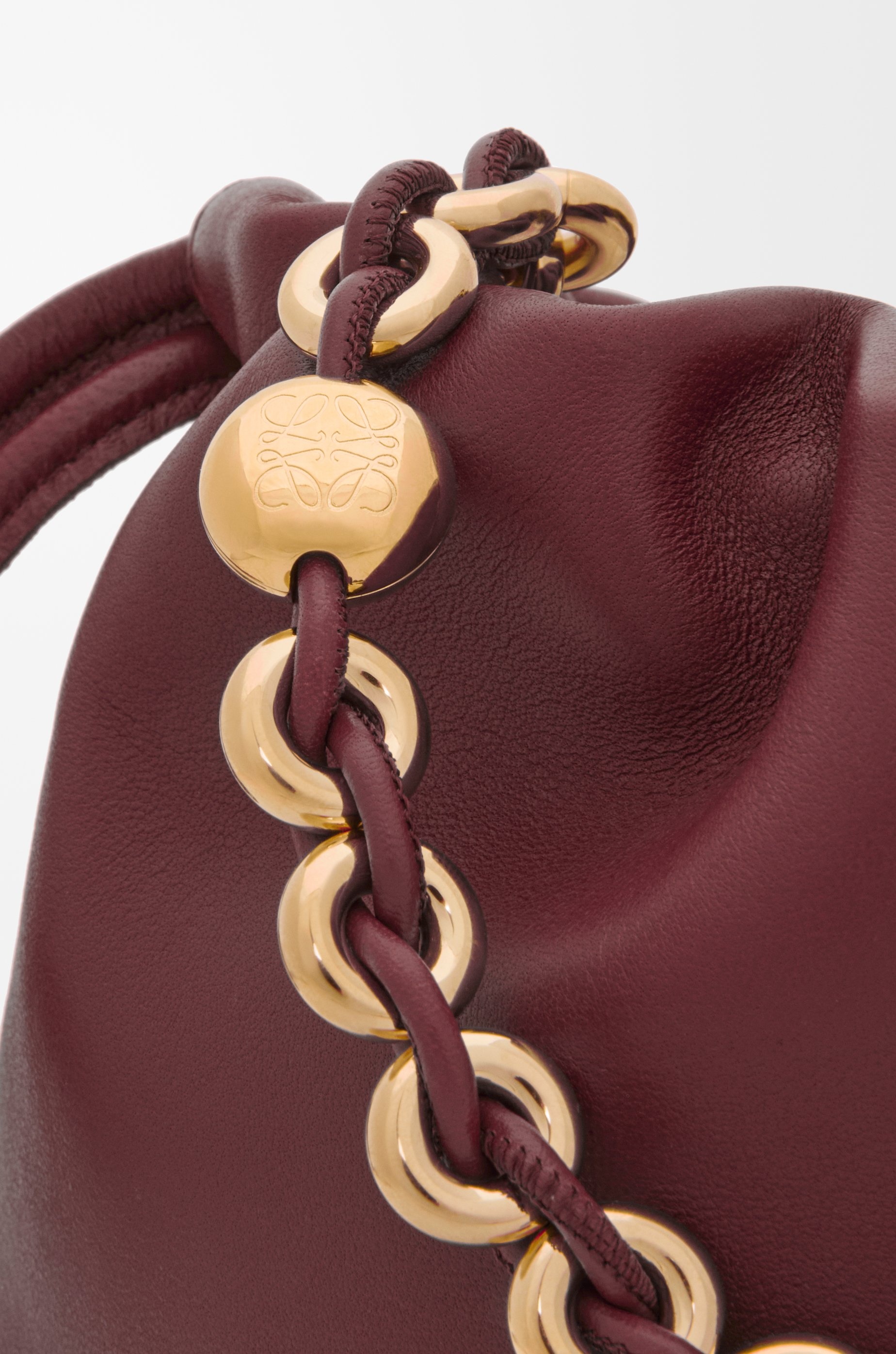 Mini Flamenco Purse bag in mellow nappa lambskin - 12