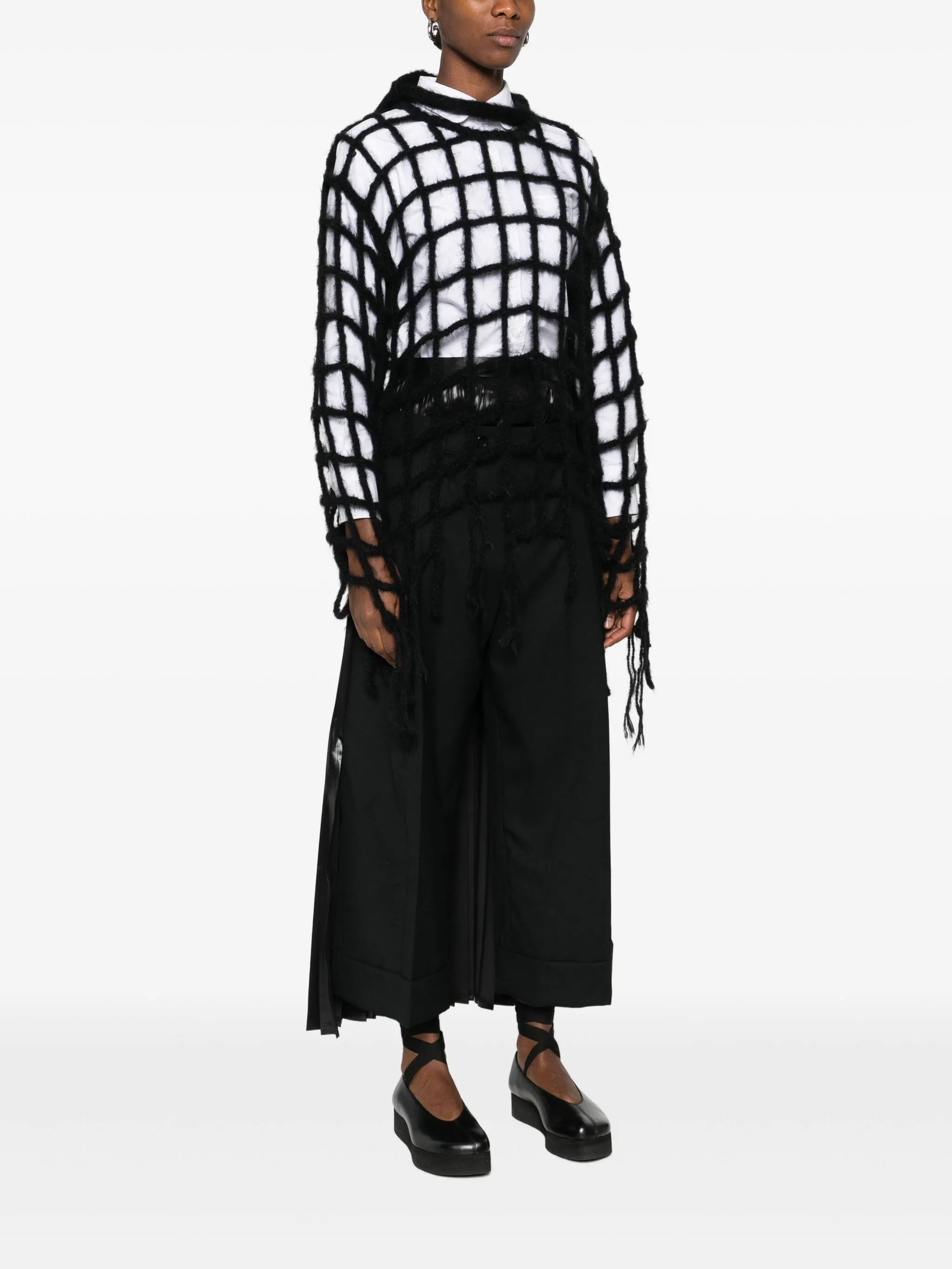 Junya Watanabe Open-knit Jumper - 3