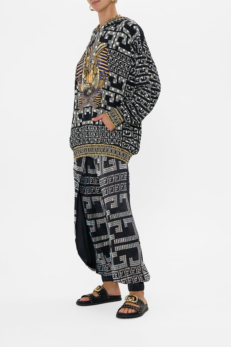 SILK HEM BAND BOYFRIEND HOODIE 4